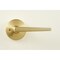 Sapphire Contra Collection Modern Satin Brass Grade 3 Dummy Door Lever/Handle LS-CON170-US4 - alternate 5